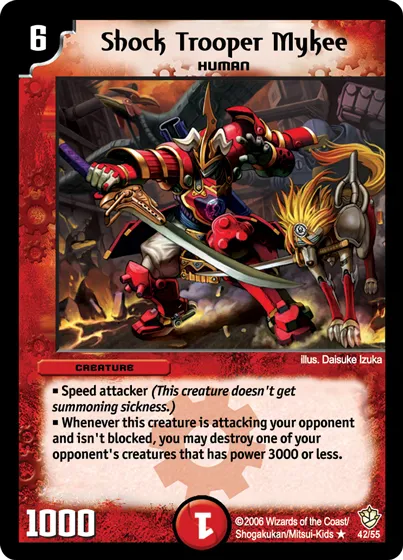Shock Trooper Mykee