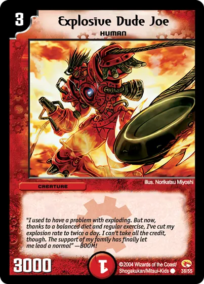 Explosive Dude Joe