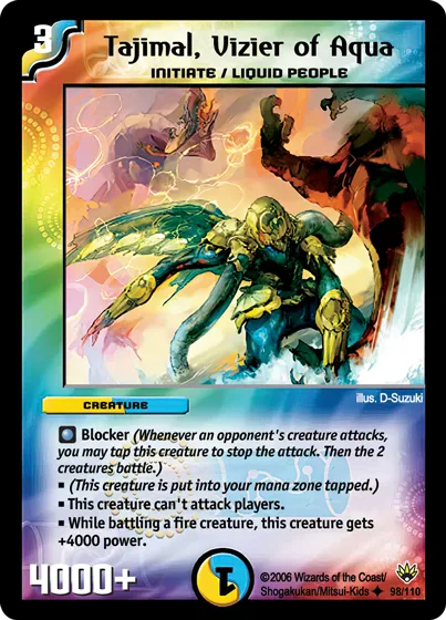 Tajimal, Vizier of Aqua