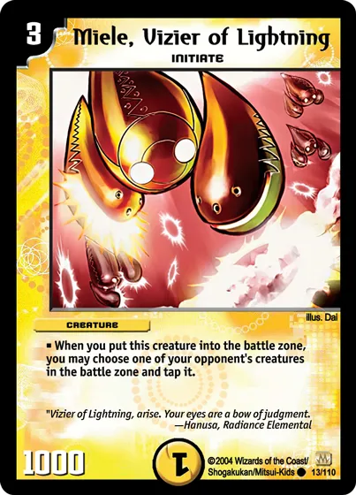Miele, Vizier of Lightning