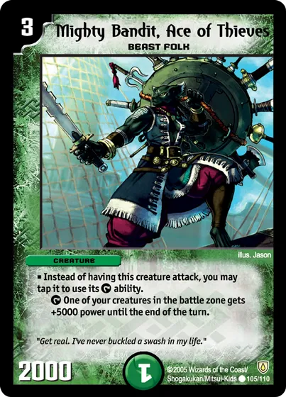 Mighty Bandit, Ace of Thieves