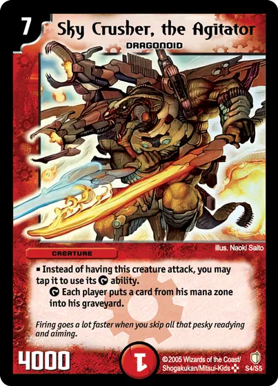 Sky Crusher, the Agitator