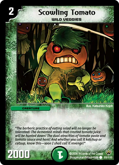 Scowling Tomato