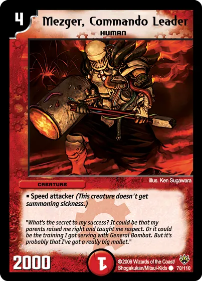 Mezger Commando Leader