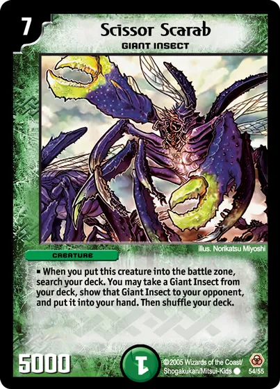 Scissor Scarab