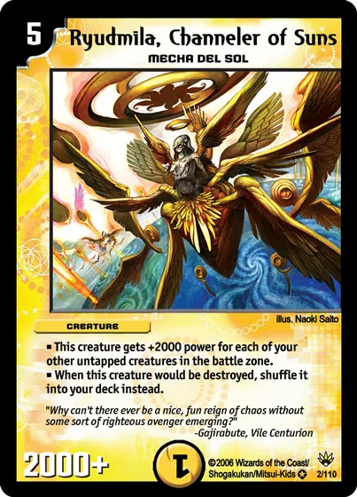 Ryudmila, Channeler of Suns