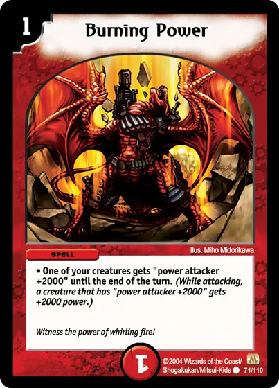 Burning Power