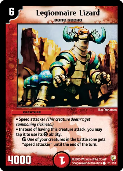 Legionnaire Lizard