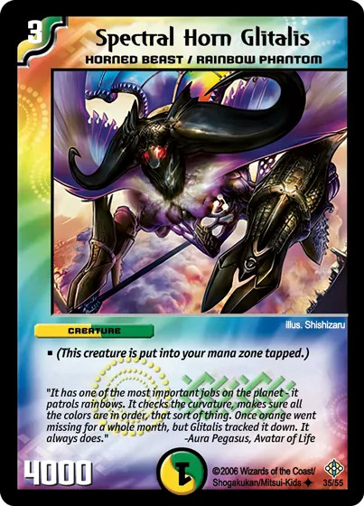 Spectral Horn Glitalis