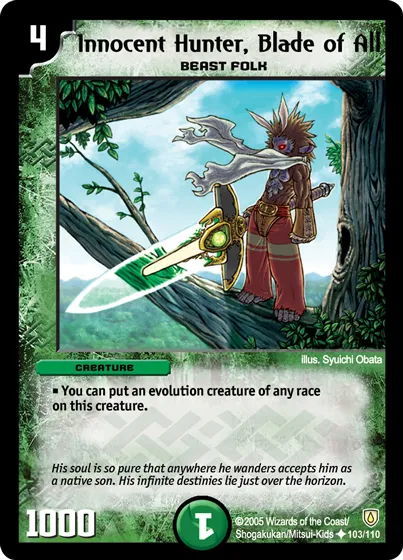 Innocent Hunter, Blade of All