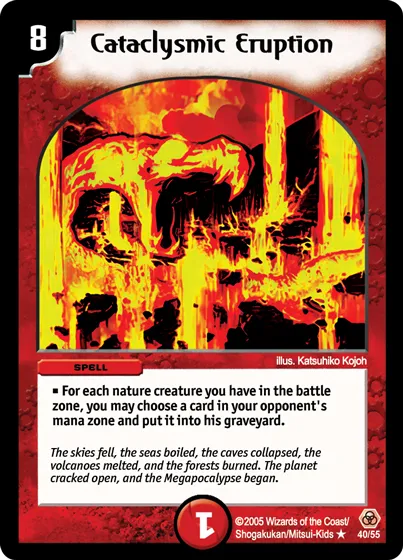 Cataclysmic Eruption
