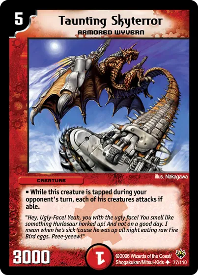 Taunting Skyterror