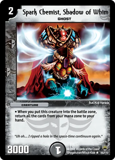Spark Chemist, Shadow of Whim
