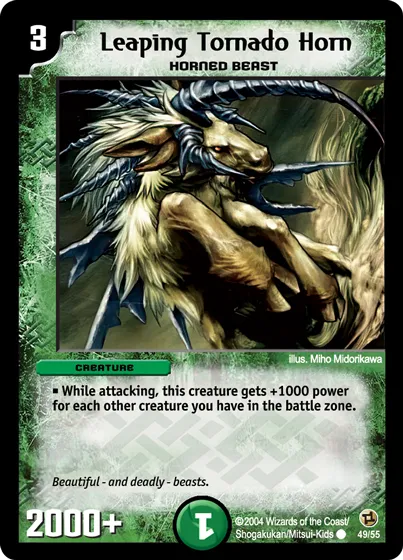 Leaping Tornado Horn