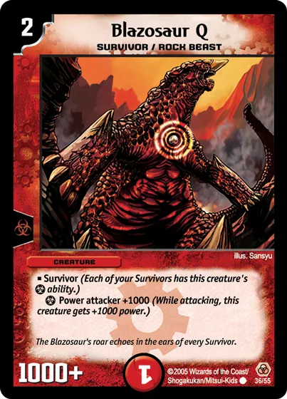Blazosaur Q