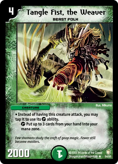 Tangle Fist, the Weaver