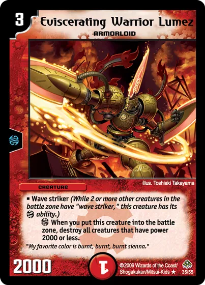 Eviscerating Warrior Lumez