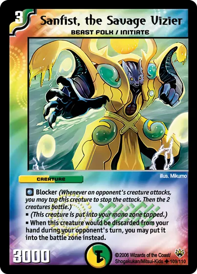 Sanfist, the Savage Vizier