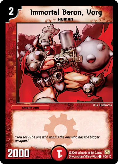 Immortal Baron, Vorg