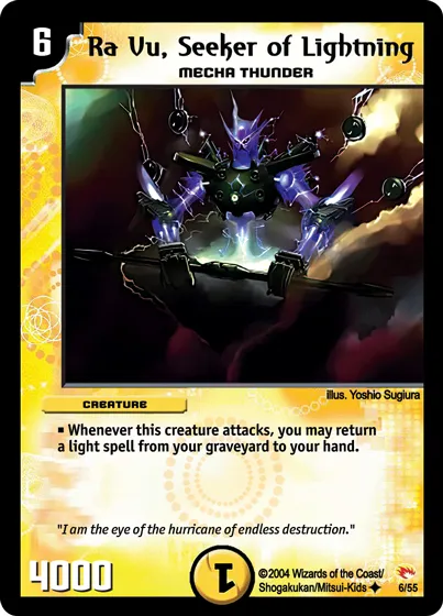 Ra Vu, Seeker of Lightning