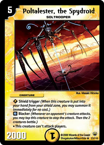 Poltalester, the Spydroid