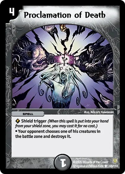 Proclamation of Death