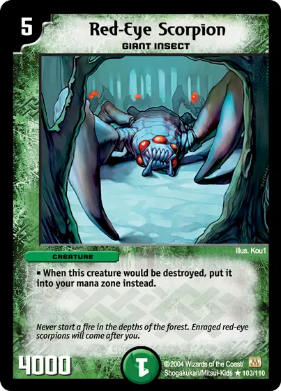 Red-Eye Scorpion