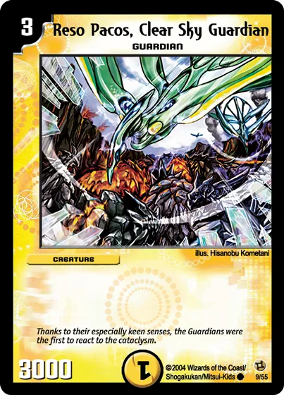 Reso Pacos, Clear Sky Guardian