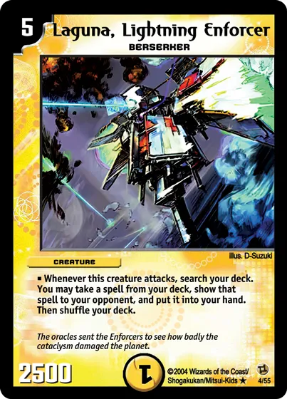 Laguna, Lightning Enforcer