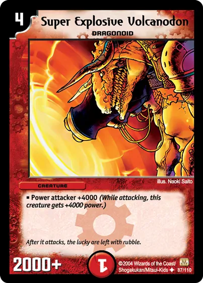 Super Explosive Volcanodon