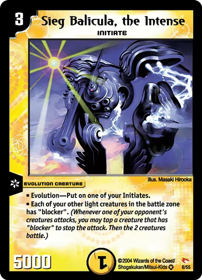 Sieg Balicula, the Intense
