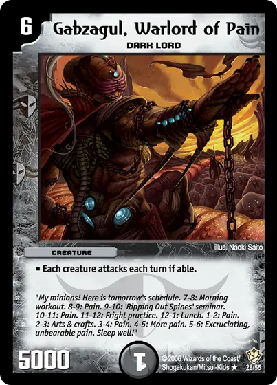 Gabzagul, Warlord of Pain