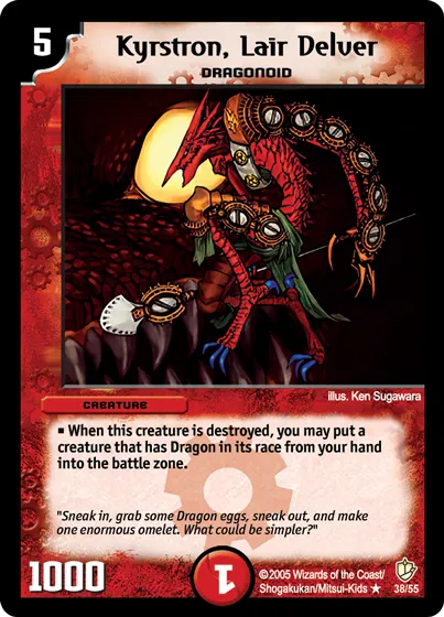 Kyrstron, Lair Delver