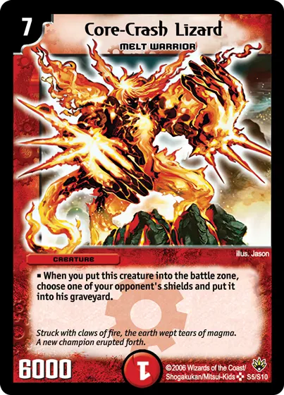 Core-Crash Lizard