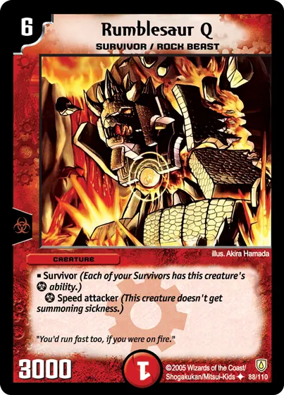 Rumblesaur Q