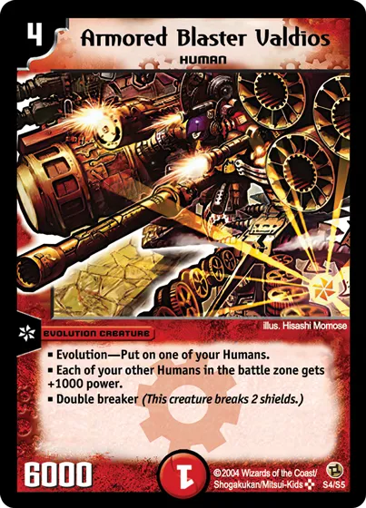 Armored Blaster Valdios