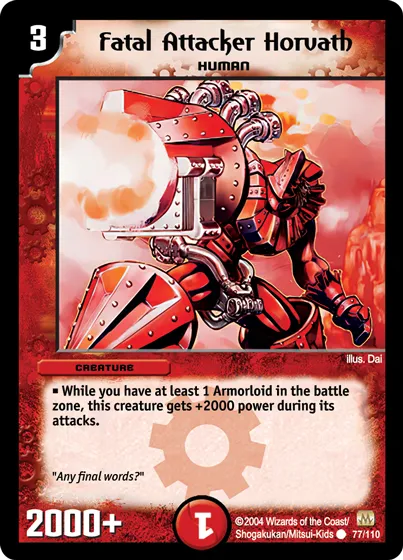 Fatal Attacker Horvath