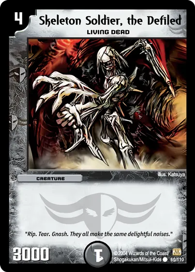 Skeleton Soldier, the Defiled
