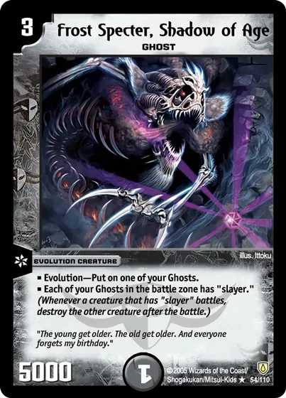 Frost Specter, Shadow of Age
