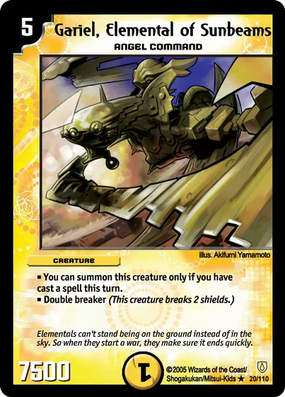 Gariel, Elemental of Sunbeams