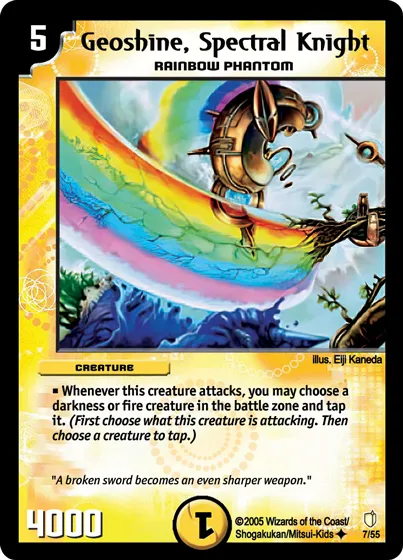 Geoshine, Spectral Knight