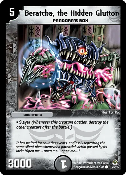 Beratcha, the Hidden Glutton