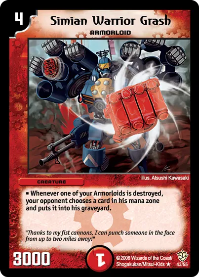 Simian Warrior Grash